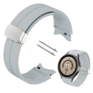 Pasek Classic Silicone do smartwatch'a Samsung Galaxy Watch 4 / 5 / 6 / 7  (Szary)