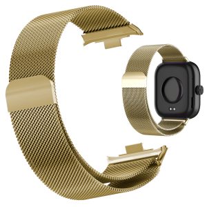 Pasek Magnetic do smartwatch'a / smartband'a Xiaomi Mi Band 8 Pro / Redmi Watch 4 (Złoty)