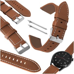 Pasek Elegant Leather do smartwatch'a Huawei Watch GT 3 46mm (Wzór 04)