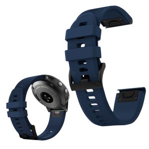 Pasek QuickFit Classic Silicone do smartwatch'a do Garmin Fenix 6s Solar / 7s Solar Pro / 8 AMOLED (Granatowy)