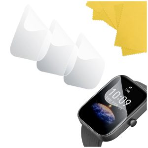 Zestaw: 3x folia ochronna do Amazfit BIP 3 Pro do smartwatcha zegarka