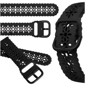 Pasek Spring do smartwatch'a Garett Kids Essa 4G (Czarny)