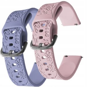 Zestaw: 2x pasek Blossom do smartwatch'a Devill Bianka 42mm