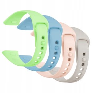 Zestaw: 4x pasek Classic Silicone do smartwatch'a Xiaomi Redmi Watch 3