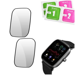 Zestaw: 2x Szkło hybrydowe ochronne 5D do Xiaomi Amazfit GTS 2 MiNI
