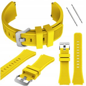 Pasek Classic Silicone do smartwatch'a Realme Watch S2 (Żółty)
