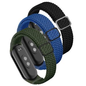 Zestaw: 3x pasek Cloth with clasp do smartband'a Xiaomi Mi Band 8 / 9 / 10