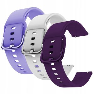 Zestaw: 3x pasek Classic Silicone do smartwatch'a Xiaomi Amazfit BIP U Pro