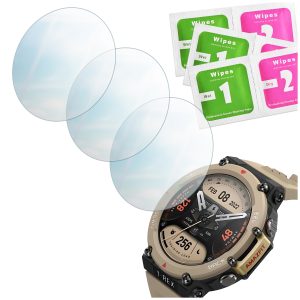 Zestaw: 3x szkło hartowane 9h do Amazfit T-Rex 2 do smartwatcha ochronne