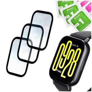 Zestaw: 3x szkło hybrydowe 5D do Xiaomi Redmi Watch 5 Active do zegarka