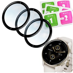 Zestaw: 3x Szkło hybrydowe ochronne 5D do Garmin Venu 2 Plus do smartwatcha