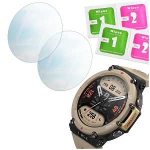 Zestaw: 2x szkło hartowane 9h do Amazfit T-Rex 2 do smartwatcha