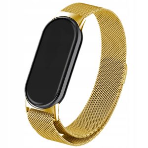 Pasek Magnetic do smartband'a Xiaomi Mi Band 8 / 9 / 10 (Złoty)