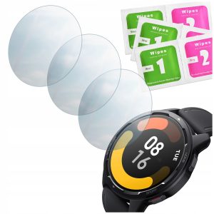 Zestaw: 3x szkło hartowane 9h do Xiaomi Watch S1 Active do smartwatcha
