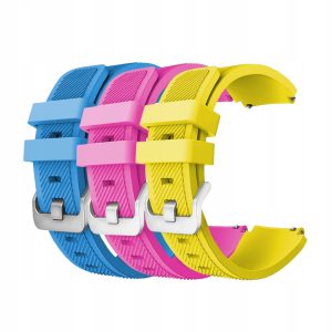 Zestaw: 3x pasek Classic Silicone do smartwatch'a Realme Watch S2