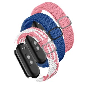 Zestaw: 3x pasek Cloth with clasp do smartband'a Xiaomi Mi Band 8 / 9 / 10