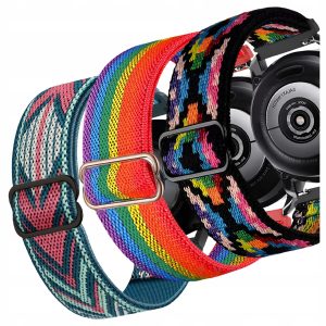 Zestaw: 3x pasek Nylon do smartwatch'a Garmin Vivoactive 3 5 Music GPS Vivomove Style