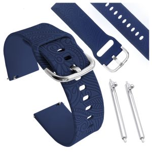 Pasek Floral do smartwatch'a Xiaomi Redmi Watch 5 Lite (Granatowy)