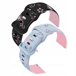 Zestaw: 2x pasek Bloom do smartwatch'a Samsung Galaxy Watch 4 5 6 7 FE Classic Pro