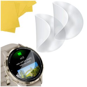 Zestaw: 2x folia ochronna do Garmin Venu 3s 41mm do smartwatcha zegarka