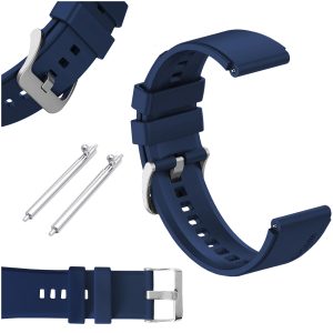 Pasek Classic Silicone do smartwatch'a Huawei Watch GT 2 2e 3 4 5 46mm pro active classic elite se (Granatowy)