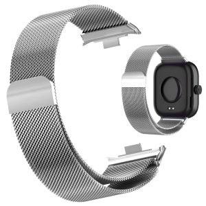 Pasek Magnetic do smartwatch'a / smartband'a Xiaomi Mi Band 8 Pro / Redmi Watch 4 (Srebrny)