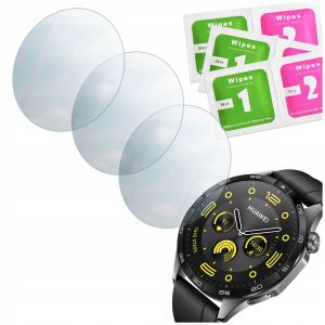 Zestaw: 3x szkło hartowane 9h do Huawei Watch GT 4 Active 46mm do zegarka