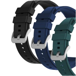 Zestaw: 3x pasek Classic Silicone do smartwatch'a Amazfit GTS 2 3 4 2e mini gtr bip s lite pro