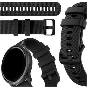 Pasek Active do smartwatch'a Garmin Venu 2 45mm (Czarny)