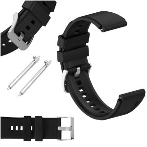 Pasek Classic Silicone do smartwatch'a Garmin Venu 3 45mm (Czarny)