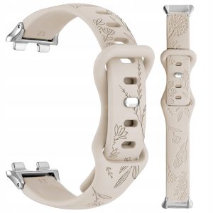 Blossom straps for Huawei band 8/9/10 (Creamy)