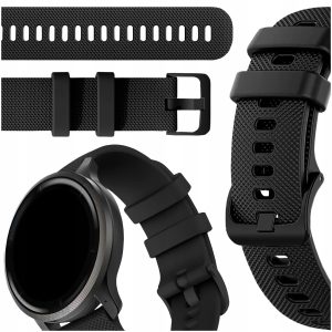 Pasek Active do smartwatch'a Garmin Venu 2S (Czarny)