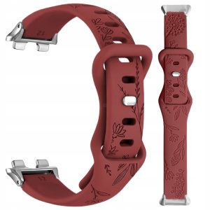 Blossom straps for Huawei band 8/9/10 (Raspberry)