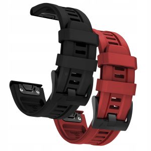 Zestaw: 2x pasek Classic Silicone do smartwatch'a Garmin Fenix 7 / 7 Pro Solar