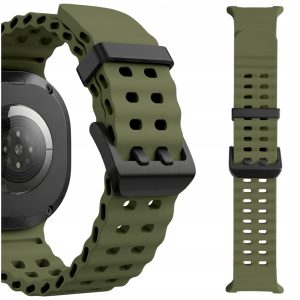 Pasek Dot do smartwatch'a Samsung Galaxy Watch 8 40mm / 44mm / Classic 46mm (Khaki)
