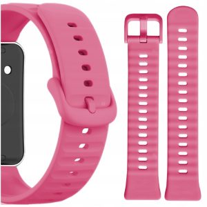 Pasek Classic Silicone do smartwatch'a Huawei Band 11/11 Pro (Pink)