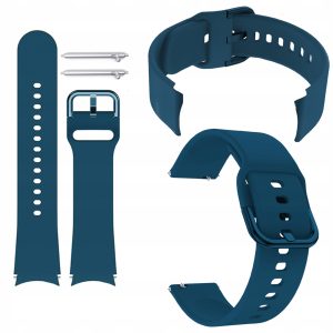 Pasek Classic Silicone do smartwatch'a Samsung Galaxy Watch FE (Niebieski)