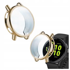 Etui ochronne 2 w 1 do smartwatch'a Garmin Vivoactive 5 (Złoty)