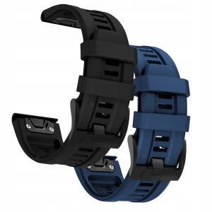Zestaw: 2x pasek Classic Silicone do smartwatch'a Garmin Instinct 3 Solar / Solar Tactical Edition 45mm