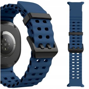 Pasek Dot do smartwatch'a Samsung Galaxy Watch 8 40mm / 44mm / Classic 46mm (Granatowy)