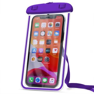 Wodoodporne Etui na telefon pokrowiec do nurkowania (Fioletowy)