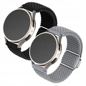 Zestaw: 2x pasek Magnetic Cloth do smartwatch'a Samsung Galaxy Watch FE