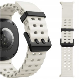 Pasek Dot do smartwatch'a Samsung Galaxy Watch 8 40mm / 44mm / Classic 46mm (Beżowy)