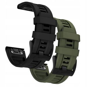 Zestaw: 2x pasek Classic Silicone do smartwatch'a Garmin Instinct 2