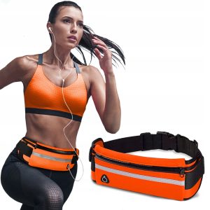 Etui sportowe na telefon do biegania na pas (Pomarańczowy)