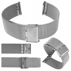 Pasek Solid Steel do smartwatch'a Samsung Galaxy Watch FE (Szary)