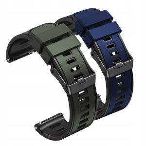 Zestaw: 2x pasek Sport do smartwatch'a Garmin Forerunner 55 245 645 Music Venu Sq GPS 2 (Z2B)