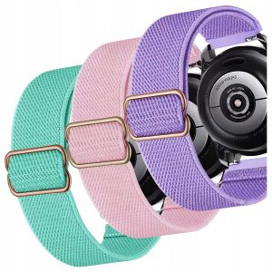 Zestaw: 3x pasek Nylon do smartwatch'a Garmin Vivoactive 5 / 5 GPS (Z3A)