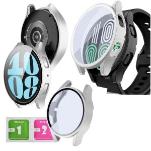Etui ochronne 2 w 1 do smartwatch'a Samsung Galaxy Watch 4 / 5 44mm (Biały)