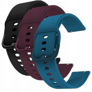 Zestaw: 3x pasek Classic Silicone do smartwatch'a Xiaomi Amazfit GTR 2E